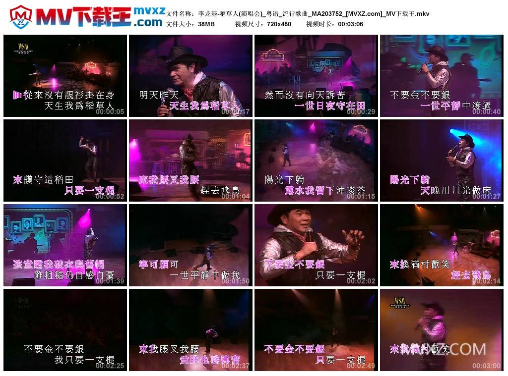 李龙基-稻草人(演唱会)_粤语_流行歌曲_MA203752